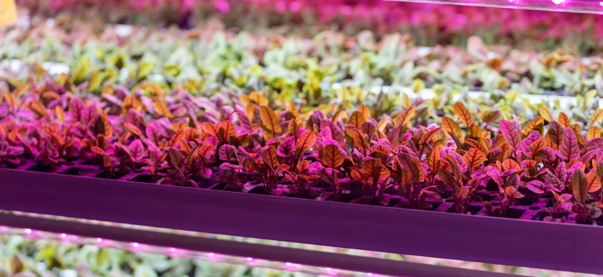 hydroponics of microgreens