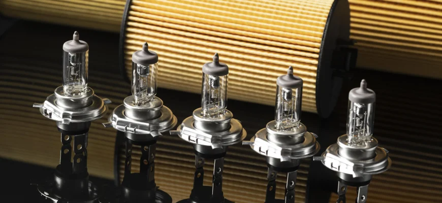 types of halogen lamps